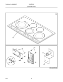 Part Location Diagram of 318005230 Frigidaire SWITCH