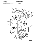 CABINET Diagram and Parts List for MRT24NRCD0  Uni Refrigerator
