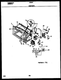 FUNCTIONAL PARTS Diagram and Parts List for MC850P10  Frigidaire Microwave