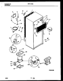 SYSTEM AND AUTOMATIC DEFROST PARTS Diagram and Parts List for WRT17NRBD0  Frigidaire Refrigerator