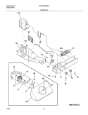 CONTROLS Diagram and Parts List for FRS26W2BSB5  Frigidaire Refrigerator