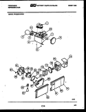 REFRIGERATOR CONTROL ASSEMBLY, DAMP Diagram and Parts List for FPCE22VWPW1  Frigidaire Refrigerator