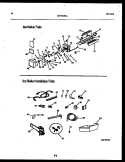 ICE MAKER AND INSTALLATION PARTS Diagram and Parts List for GTL181BL0  Frigidaire Refrigerator
