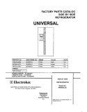 COVER Diagram and Parts List for MRS26LGJQ3  Uni Refrigerator