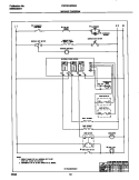 WIRING DIAGRAM Diagram and Parts List for FEF351SGWA  Frigidaire Range