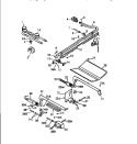 BURNER ASSEMBLY Diagram and Parts List for GF980HXF2  Frigidaire Wall Oven