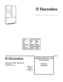 COVER Diagram and Parts List for EI28BS56IB6  Electrolux Refrigerator