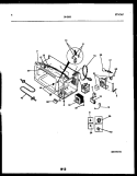 FUNCTIONAL PARTS Diagram and Parts List for 56-2661-10-03  Tappan Microwave