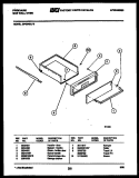 DRAWER PARTS Diagram and Parts List for GPG94BL0  Frigidaire Wall Oven