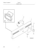 Part Location Diagram of 154667311 Frigidaire PANEL