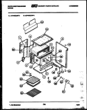 Part Location Diagram of 3205759 Frigidaire LINER-OVEN Assembly