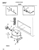 SYSTEM Diagram and Parts List for MFC09M3FW0  Frigidaire Freezer