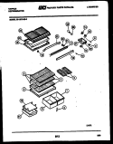 Part Location Diagram of 3001492 Frigidaire TRIM-SHELF FRONT