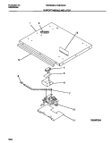 SUPPORT MODULE AND LATCH Diagram and Parts List for TEB794BBBA  Tappan Microwave Oven Combo