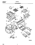 Part Location Diagram of 215058508 Frigidaire FRONT-CRISPER PAN