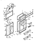 Part Location Diagram of 218409402 Frigidaire FRAME-NAMEPLATE