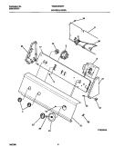 P12C0045 CONTROL PANEL Diagram and Parts List for TWX233REW1  Frigidaire Washer