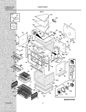 Part Location Diagram of 318177500 Frigidaire ELEMENT