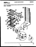 SYSTEM AND ELECTRICAL PARTS Diagram and Parts List for MFU12M2BW1  Frigidaire Freezer