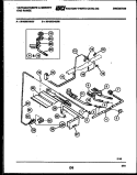 Part Location Diagram of 5303912578 Frigidaire BURNER-TOP-GRIDDLE BURNER