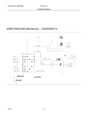 WIRING DIAGRAM Diagram and Parts List for CRA122CT10  Frigidaire Air Conditioner
