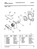 Part Location Diagram of 5304404774 Frigidaire Blower Wheel