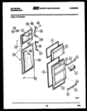 Part Location Diagram of 3916263 Frigidaire PANEL-Refrigerator DOOR
