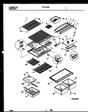 Part Location Diagram of 215723531 Frigidaire GLASS-SHELF