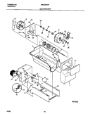 ICE CONTAINER Diagram and Parts List for MRS22WHHW1  Frigidaire Refrigerator