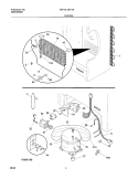 SYSTEM Diagram and Parts List for ER145  Frigidaire Freezer