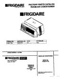 COVER Diagram and Parts List for FAB077Y7B1  Frigidaire Air Conditioner