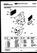ELECTRICAL PARTS Diagram and Parts List for MH205G1QA  Kelvinator Air Conditioner