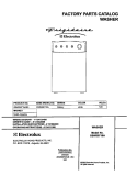 COVER Diagram and Parts List for GSWS9719AS0  Frigidaire Washer