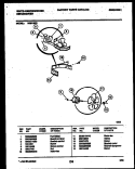 AIR CONTROL PARTS Diagram and Parts List for WED15P2  Frigidaire Dehumidifier