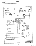 WIRING DIAGRAM Diagram and Parts List for FGF353BADD  Frigidaire Range