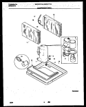 COMPRESSOR PARTS Diagram and Parts List for WAC077T7A2  Frigidaire Air Conditioner