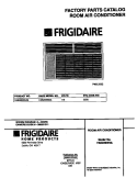 COVER Diagram and Parts List for FAS226W2A3  Frigidaire Air Conditioner