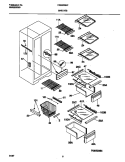 Part Location Diagram of 218746205 Frigidaire SHELF-