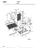 SYSTEM Diagram and Parts List for MRS26WIED1  Frigidaire Refrigerator