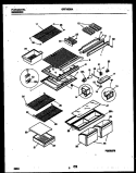 Part Location Diagram of 3206205 Frigidaire COVER-MEAT PAN
