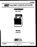 COVER Diagram and Parts List for 30-3858-66-01  Tappan Range