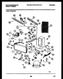 SYSTEM AND ELECTRICAL PARTS Diagram and Parts List for FU169LRW6  Frigidaire Freezer