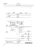 WIRING DIAGRAM Diagram and Parts List for FEF367CGSD  Frigidaire Range