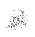 COUNTERWEIGHT PARTS Diagram and Parts List for LT800JXF1  Frigidaire Washer