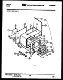 BODY PARTS Diagram and Parts List for 37-1028-00-01  Tappan Range