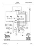 WIRING DIAGRAM Diagram and Parts List for FGF366EMC  Frigidaire Range