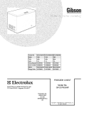 COVER Diagram and Parts List for GFC07M3AW8  Gibson Freezer