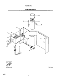 Part Location Diagram of 5303300180 Frigidaire CAPACITOR
