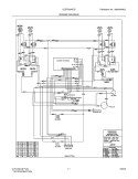 WIRING DIAGRAM Diagram and Parts List for GLEF369DCD  Frigidaire Range