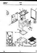 BODY PARTS Diagram and Parts List for 30-2262-23-02  Tappan Range